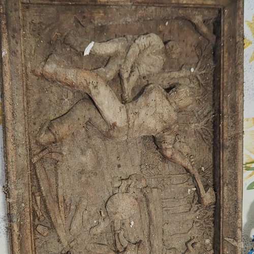 Panneau bois sculpté - panneau,