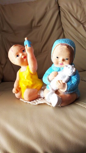 Vintage 1950s baby - vintage, rubber