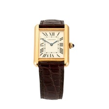 CARTIER - Tank Solo - Montre or rose