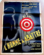 Litho ciné HOMME À ABATTRE