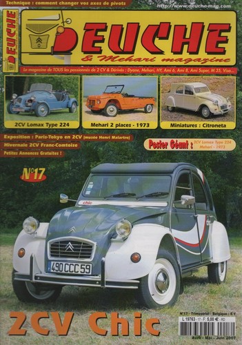 Deuche mehari magazine 17 - &,