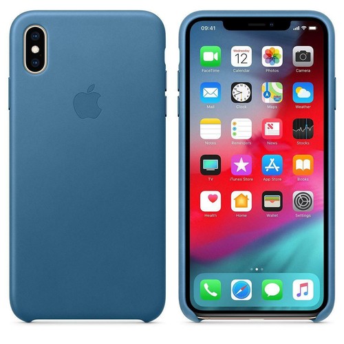 Coque cuir officielle apple - en,