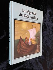 # Livre Fantasy illustré - LA LEGENDE DU ROI ARTHUR - éd. Hatier - 1991