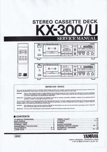 Service manuel instructions - service,