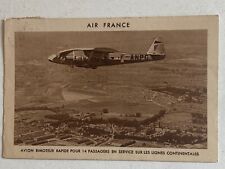 AIR FRANCE _ Avion Bimoteur Rapide Pour 14 Passagers