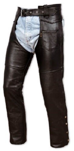 Pantalon cuir vachette chaps - vachette,