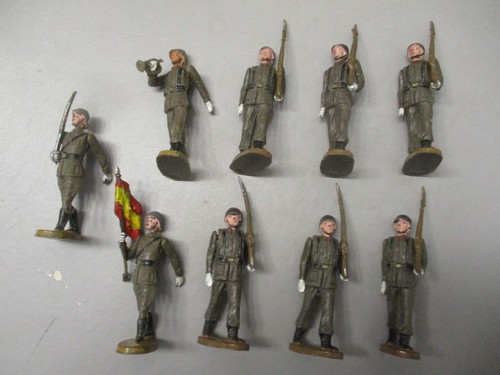 Soldats defile teixido - soldats, au