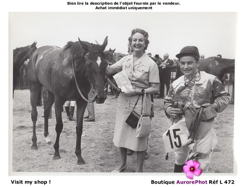 Course hippique 1970 - course, jockey