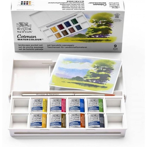 Peinture aquarelle boite de - -,