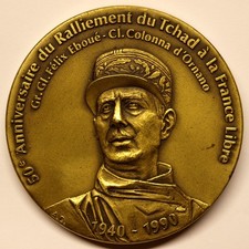 De gaulle: Médaille 50 ème