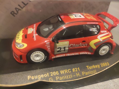 Peugeot 206wrc panizzi - 1/43,