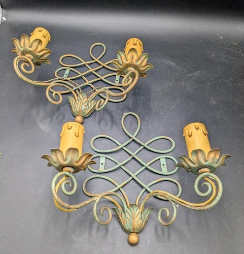 Paire appliques 1940 - , en