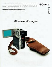 Publicité Advertising 059  1997   Sony   le camescope numérique handycam