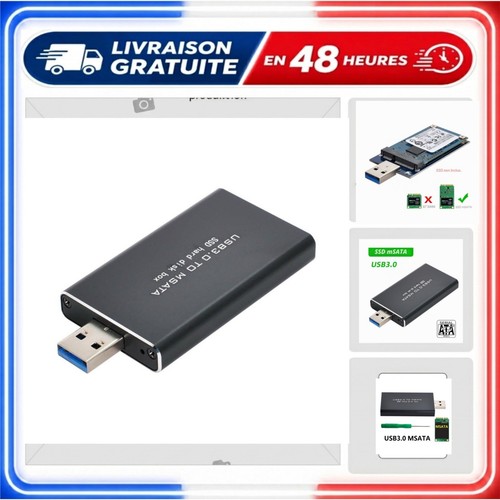 Boîtier ssd msata - vers, usb