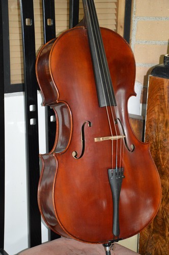 Old french cello - french,