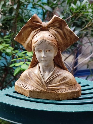Ancien petit buste plâtre - petit,