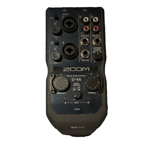 Zoom portable usb audio - u-44,