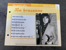 CARTE FICHE PLAISIR DE CHANTER