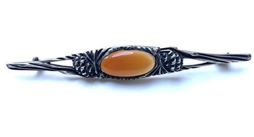 Ancien broche leroyer argent - broche,