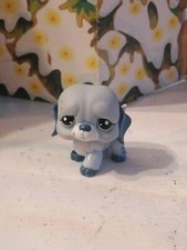 PETSHOP Littlest PET SHOP LPS " # 1087 CHIEN ST SAINT BERNARD Bleu