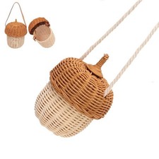 Sac Bandoulière Rotin
