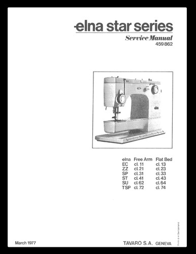 Elna star series - star,