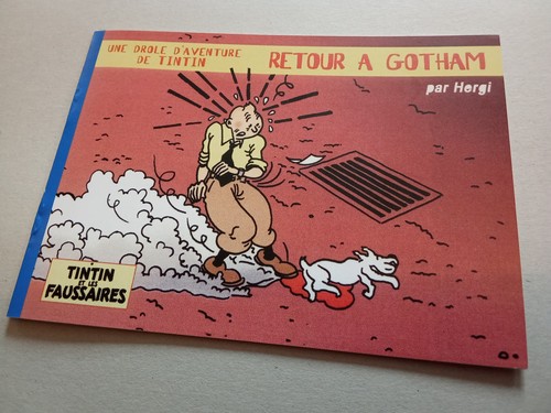Pastiche tintin les - tintin, et