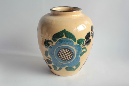 Vase terre vernissée - , ain