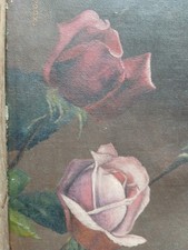 Huile sur toile nature morte