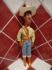 lucky luke : poupée  orli jouet vintage 1984