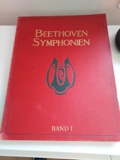 ANCIENNE PARTITION BEETHOVEN SYMPHONIE BAND 1