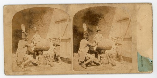 Vue stéréo photo - vue, vers
