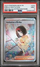 PSA 9 Invitation d'Erika 203/165 Pokémon EV3.5 : 151 - Français