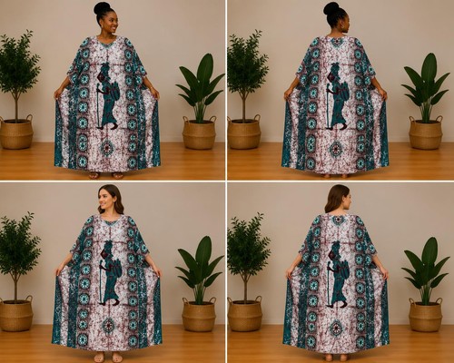 Boubou femme batik - boubou,