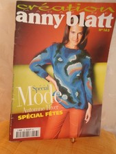 Catalogue CREATION ANNY BLATT N° 163