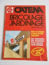 ANCIEN CATALOGUE CATENA BRICOLAGE JARDINAGE 1978 N°95
