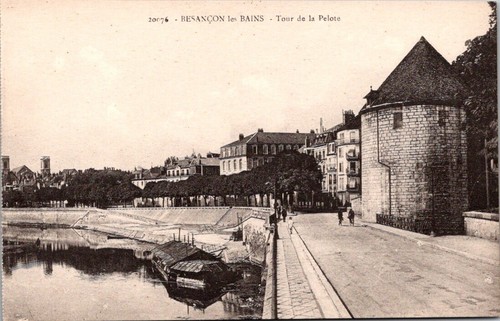 55671 cpa besançon tour de - cpa,