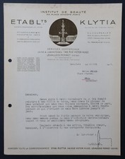 Facture LEVALLOIS PERRET 1948