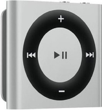 APPLE iPOD SHUFFLE 4ème GÉNÉRATION 2 Go ARGENTÉ EXCELLENT ETAT BOITE & ECOUTEURS