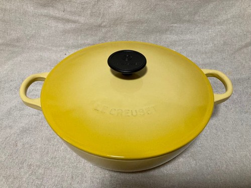 Pot fonte jaune creuset - pot,
