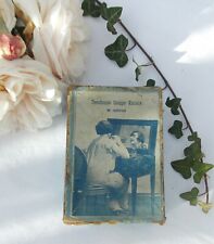 ANCIENNE BOITE ET TONDEUSE POUR FEMME CHEVEUX 1920