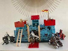 21 ⚜️  Jouet Château Camelot Le Toy Van en Bois Avec Chevaliers Papo