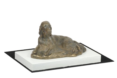 Statuette setter anglais sur - anglais,