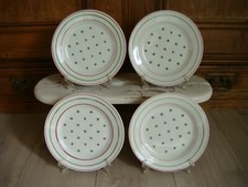 4 Assiettes Desserts