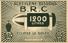 Publicité ancienne BRC exigez un phare une dynamo 1921 issue de magazine