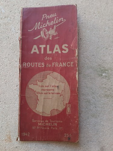Atlas des routes france - atlas, de