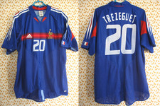 Maillot Equipe de France 2004 Trezeguet #20 Adidas Shirt Football Jersey - XL