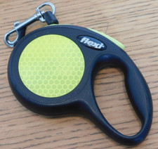 FLEXI XS 3 METRES germany ENROULEUR LAISSE de CHIEN jaune fluo fluorescent