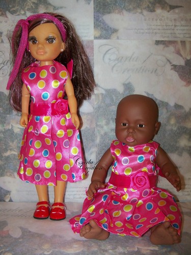 Jolie robe rose american - jolie,