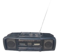 Ancien Poste Radio Cassette JVC Portable PC W 100/Hifi Son Vintage